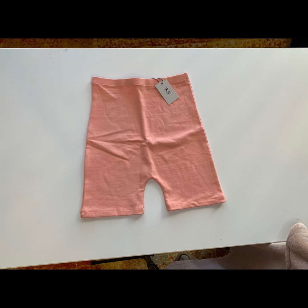 Sla the label peach bike shorts - Picture 6 of 6